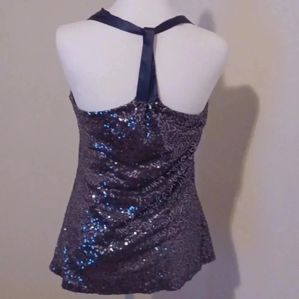 -- Express top with sparkles and cute back Women's Size Small